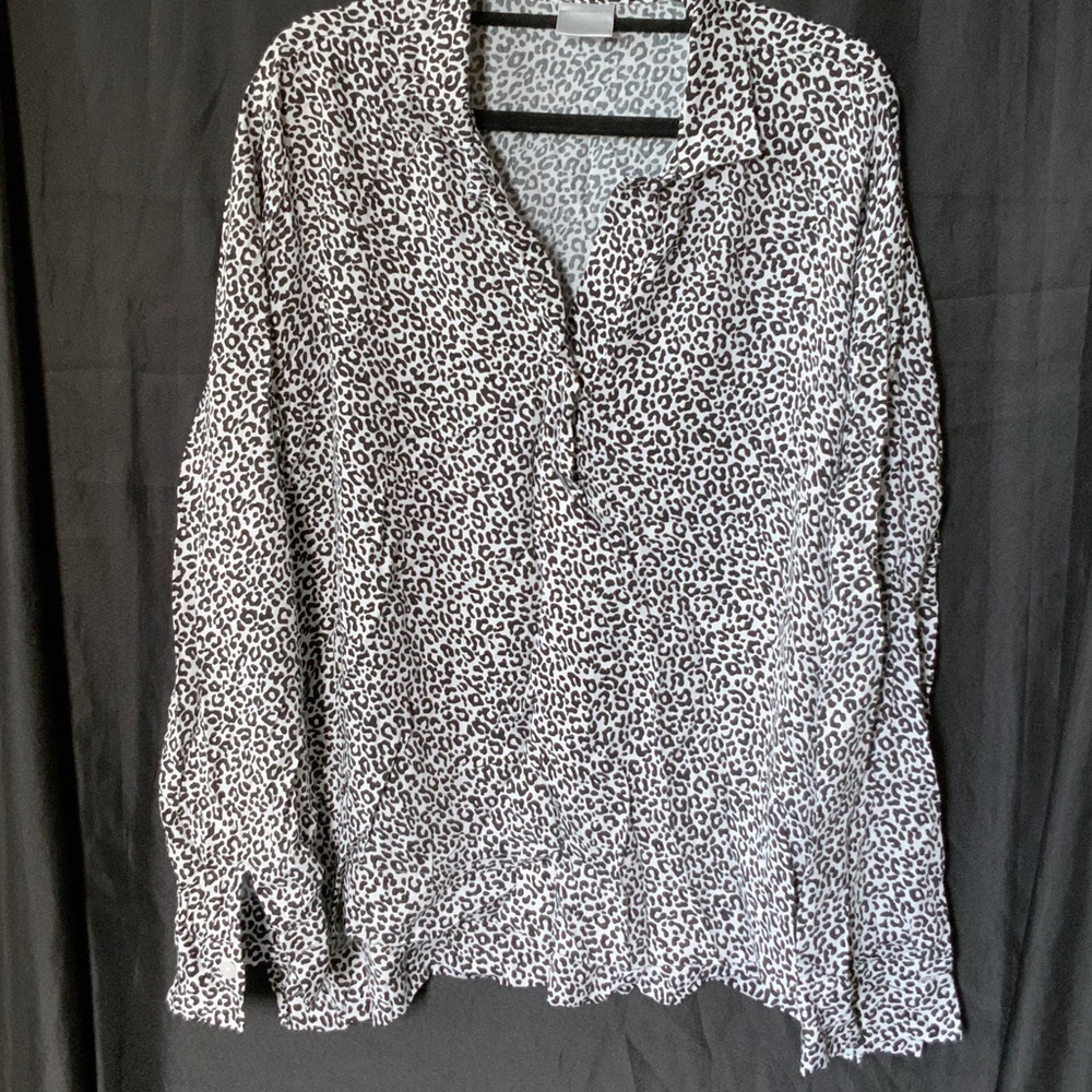 Leopard Print Women's Top